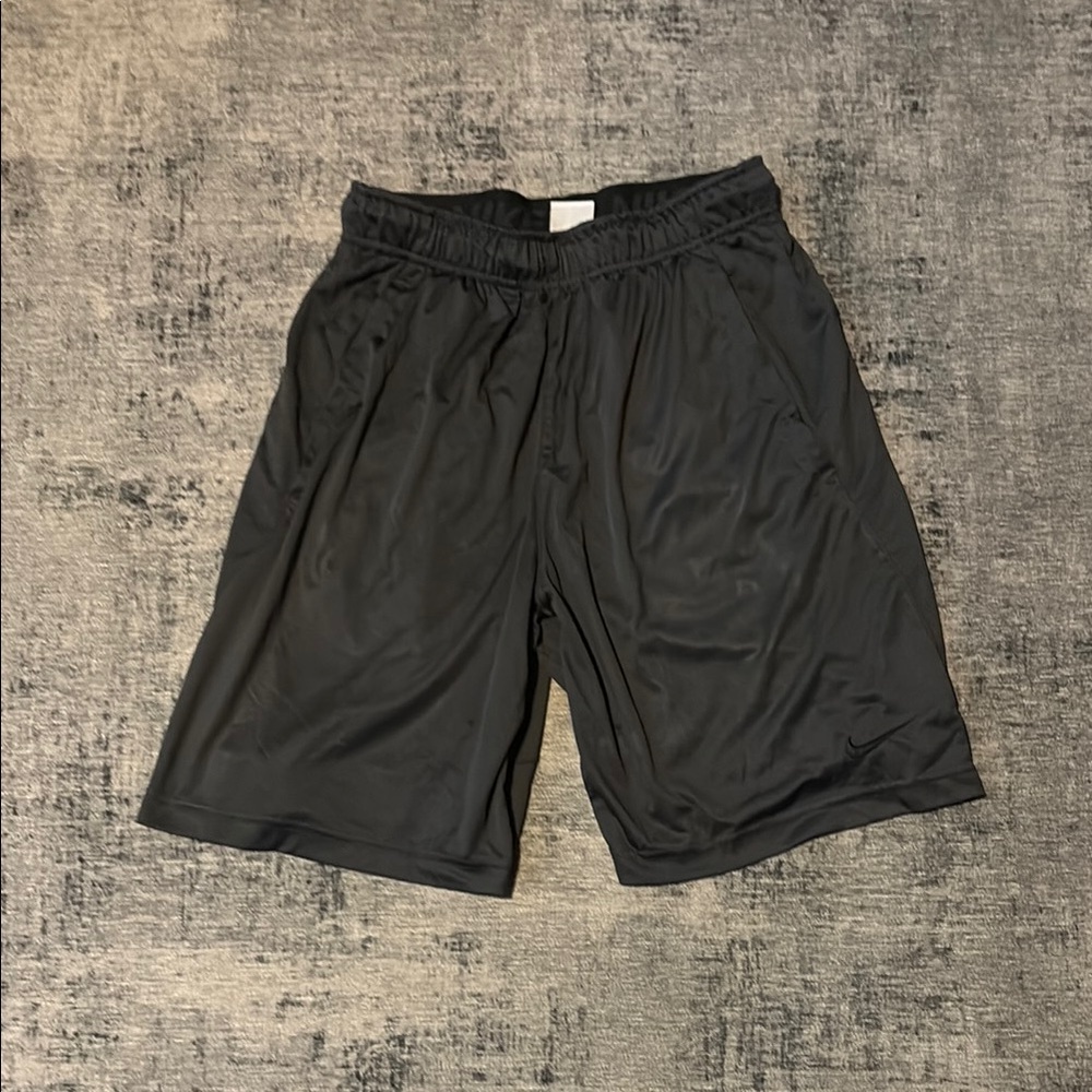 Grey/Black Nike Shorts Small